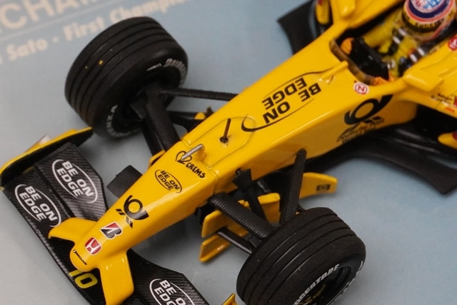 1:43 MINICHAMPS 518024310 Jordan Honda EJ12 Japanese GP Suzuka 2002 #10 model car
