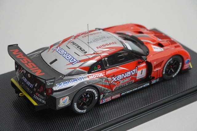 1:43 EBBRO 44201 Nissan Xanavi Nismo GT-R Nismo Festival 2008 #1 model car
