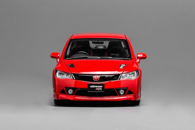 [ Pre-order ] M85415 MOTORHELIX 1:18 Scale Honda Civic Type R (FD2) MUGEN RR Milano Red