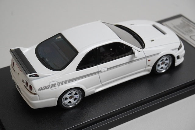 1:43 HPI 8807 Nissan Nismo 400R White model car