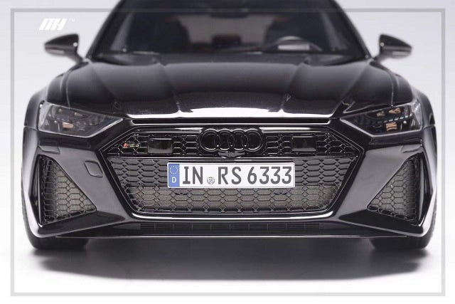 MOTORHELIX 1:18 Scale Audi RS6 Avan C8 2019 Black
