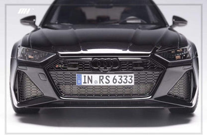 MOTORHELIX 1:18 Scale Audi RS6 Avan C8 2019 Black