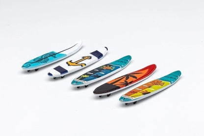 KS-035-278 GCD Gaincorp Products 1:64 Toyota Lexus RX300 Silver with Surfboard (Random Pattern)