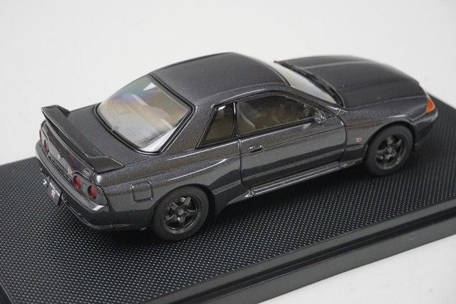 1:43 EBBRO 44131 Nissan Skyline GT-R Nismo R32 1990 Gun Gray model car