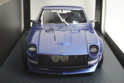 1:18 ignition model IG3116 Nissan Fairlady Z S30 Star Road Blue