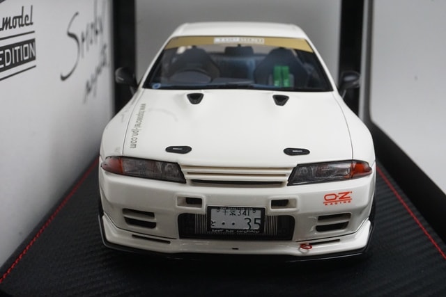 1:18 ignition model IG2103 Nissan TOP SECRET GT-R (VR32) TAS 2020 White by Mr.Smokey Nagata
