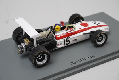 1:43 Spark S6225 Honda RA301 Italian GP 1968 #15 model car