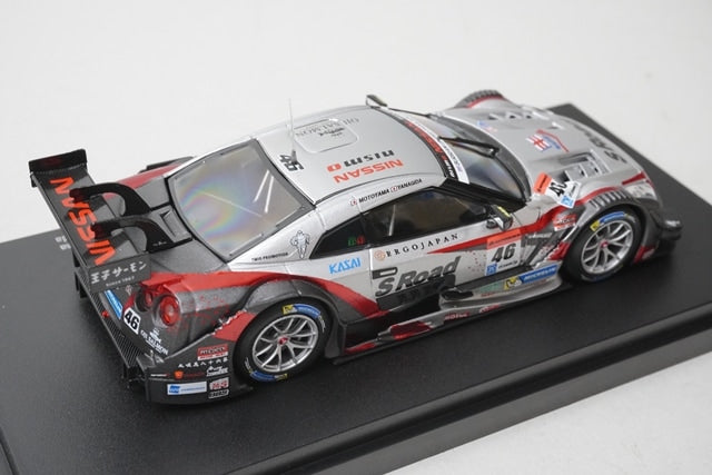 1:43 EBBRO KWAM122187 Dealer Custom Nissan S-Road MOLA GT-R Super GT500 Rd.3 model car