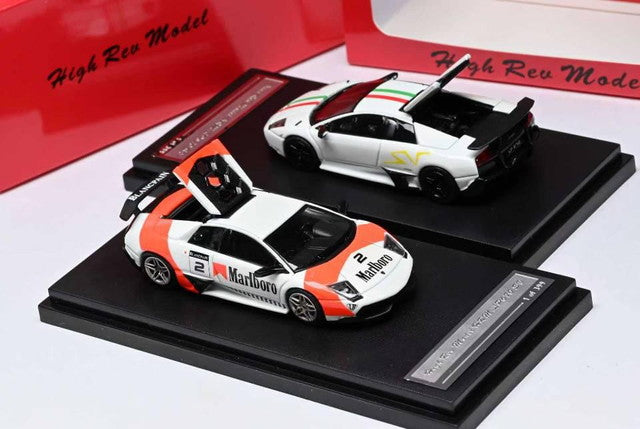 High Rev Model HRM 1:64 Lamborghini Murcielago LP670-4 SV Marlboro