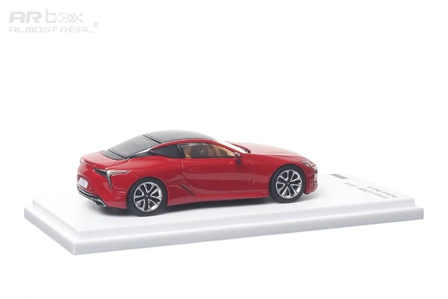 670301001 AR Box Almost Real Model 1:64 Lexus LC500 2018 Red