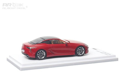 670301001 AR Box Almost Real Model 1:64 Lexus LC500 2018 Red