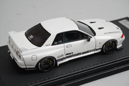 1:43 ignition model IG1526 Nissan TOP SECRET GT-R VR32 White model car