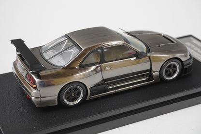1:43 HPI 8210 Nissan Nismo GT-R Le Mans Black Metal Polish Model