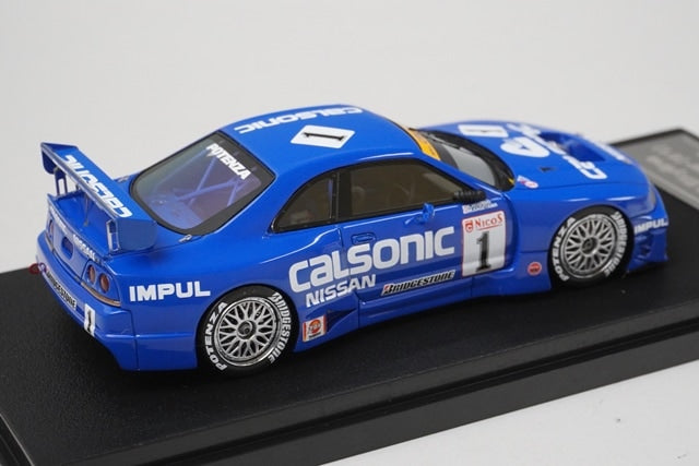 1:43 EBBRO HPI Racing 8831 Nissan Calsonic Skyline GT-R JGTC All-Star 1996 #1