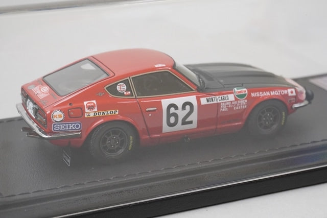 1:43 ignition model IG0214 Nissan Datsun 240Z Monte Carlo 1971 #62