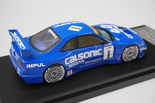 1:43 HPI 8829 Ebro Custom Nissan Calsonic Skyline GT-R JGTC Fuji 1996 #1