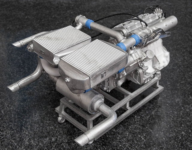 KE015 Model Factory Hiro 1:12 Delta S4 Engine Kit