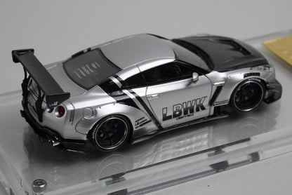 1:64 ignition model IG2369 Nissan LB-WORKS GT-R R35 Type 2 Silver