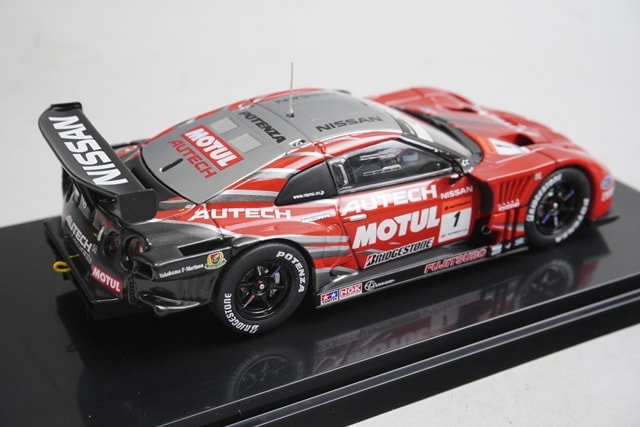 1:43 EBBRO 44232 Nissan Motul Autech GT-R Super GT500 Rd.3 Fuji 2009 #1 model car