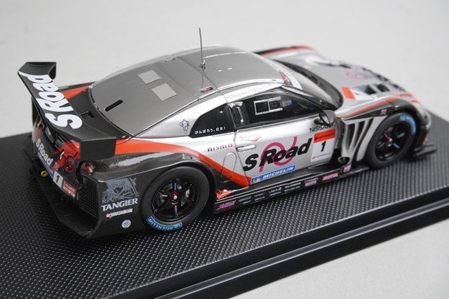 1:43 EBBRO 44679 Nissan S-Road Mora GT-R Super GT500 NISMO Festival 2011 #1 model car