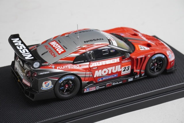 1:43 EBBRO 44323 Nissan Motul Autech GT-R Super GT500 2010 #23 model car