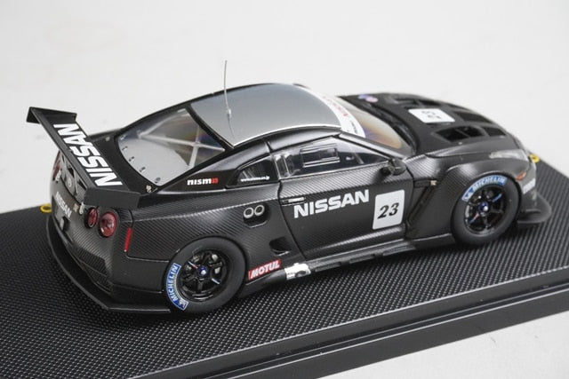1:43 EBBRO 44169 Nissan GT-R GT1 Malaysia Test 2009 #23 model car