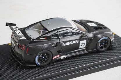 1:43 EBBRO 44169 Nissan GT-R GT1 Malaysia Test 2009 #23 model car