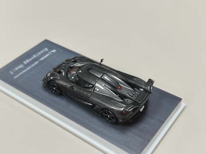 [ Pre-order ] MJ Model 1:64 Koenigsegg Agera One:1 Full Carbon Black