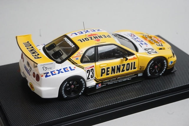 1:43 EBBRO P421 Nissan Pennzoil ZEXEL GT-R JGTC 2001 #23