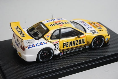1:43 EBBRO P421 Nissan Pennzoil ZEXEL GT-R JGTC 2001 #23