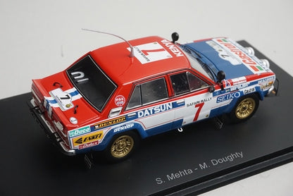 1:43 Spark S7771 Nissan Datsun Violet GT Safari Rally Winner 1981 #7