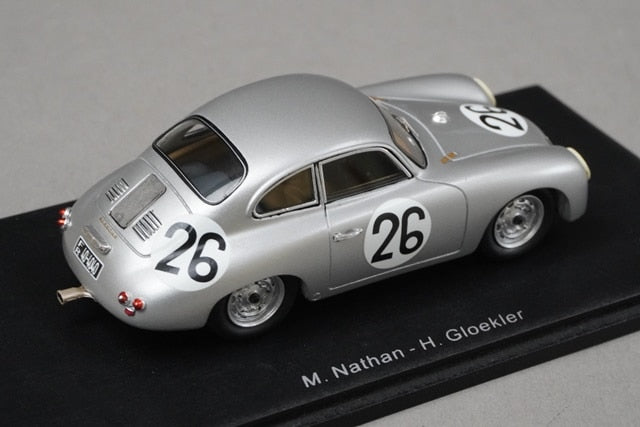1:43 Spark S1351 Porsche 356 1500 Carrera Le Mans 1956 #26 model car
