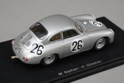 1:43 Spark S1351 Porsche 356 1500 Carrera Le Mans 1956 #26 model car