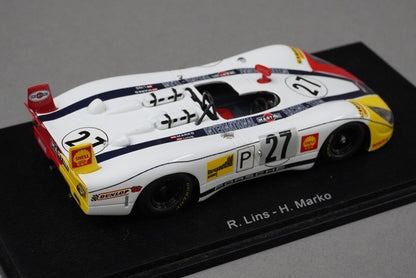 1:43 Spark S1976 Porsche 908 Le Mans 3rd 1970 #27 model car