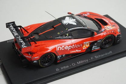 1:43 SPARK S9152 McLaren 720S GT3 Evo Inception Racing Le Mans 24H 2024 #70