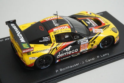 1:43 SPARK S3733 Chevrolet Corvette C6 ZR1 Larbre Competition #50 20th Le Mans LMGTE AM Class 2012