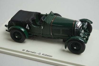 1:43 SPARK 43LM30 Bentley Speed Six Le Mans 1930 #4 model car