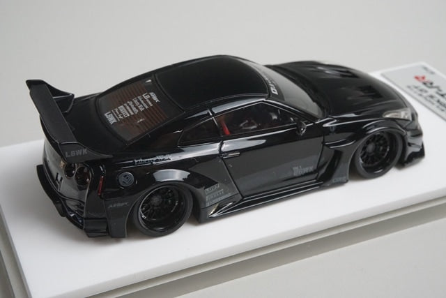 1:43 Make Up EIDOLON LB012C Nissan LBWK LB-Silhouette Works GT 35GT-RR Black