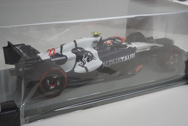 1:18 SPARK 18S887 AlphaTauri AT04 Scuderia Bahrain GP 2023 #22 model car