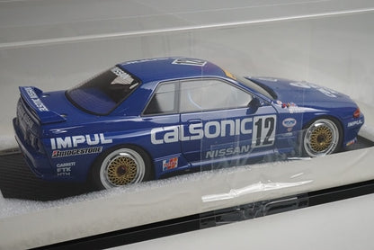 1:18 ignition model IG1727 Nissan Skyline R32 GT-R JTC Debut 1990 #12 model car