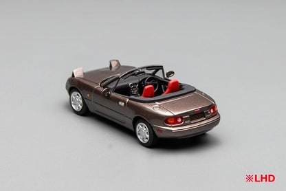 [ Pre-order ] M60207L MOTORHELIX 1:64 Mazda MX-5 Miata (NA) Left-Hand Drive Metallic Brown