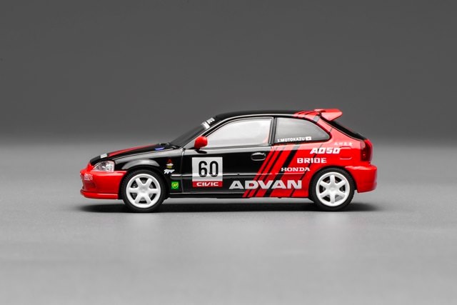 [ Pre-order ] M65026 MOTORHELIX 1:64 Honda Civic TYPE R (EK9) Advance Livery