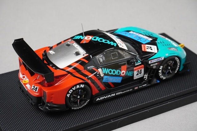 1:43 EBBRO 43828 Nissan Wood One Advan Z Super GT500 Suzuka 2006 #24 model car