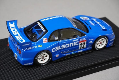 1:43 EBBRO P420 Nissan Skyline JGTC 2001 #12 model car