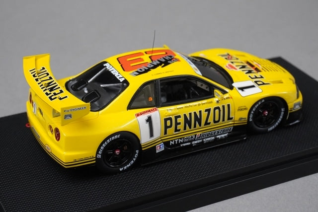1:43 EBBRO P402 Nissan Pennzoil Nismo GT-R GT500 JGTC 1999 #1 model car