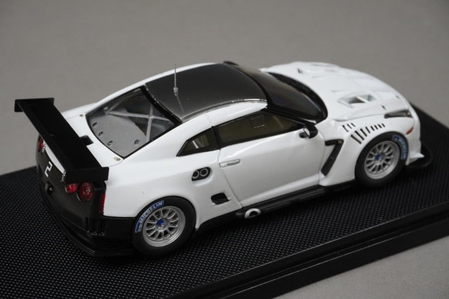 1:43 EBBRO 44318 Nissan GT-R GT1 Fuji 2010 #2 Shakedown model car