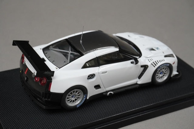1:43 EBBRO 44317 Nissan GT-R GT1 Fuji 2010 #1 Shakedown model car