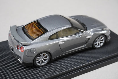 1:43 EBBRO 44038 Nissan GT-R 2007 Dark Metal Grey model car