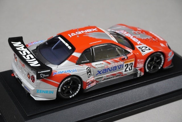1:43 EBBRO Dealer Custom Nissan Xanavi Nismo GT-R JGTC 2003 #23 model car