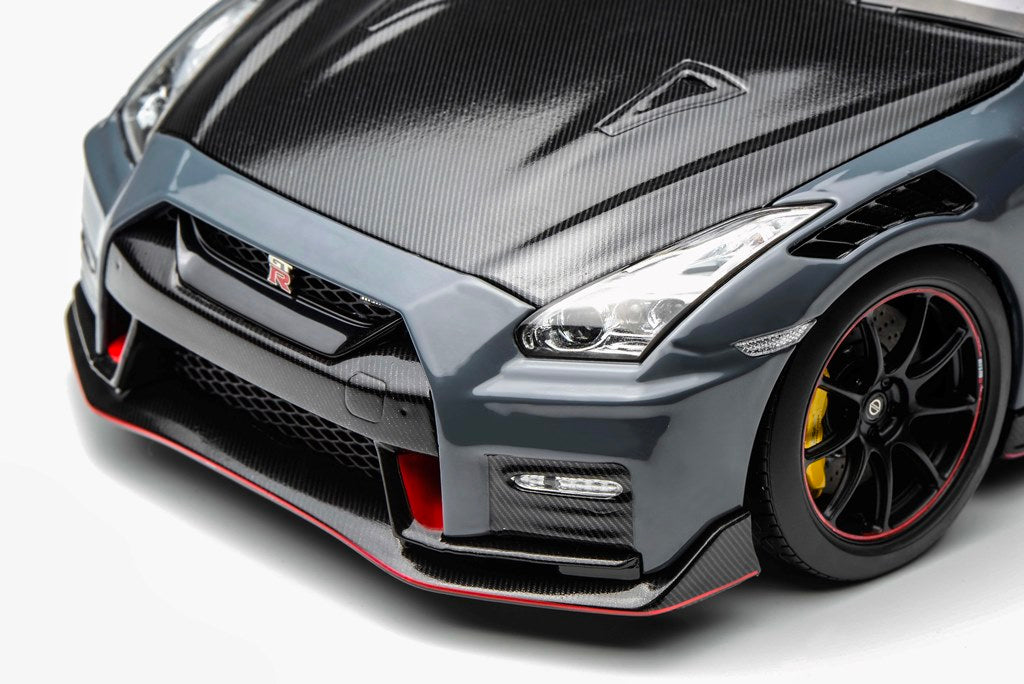 [ Pre-order ] M83530 Motor Helix 1:18 Scale Nissan GT-R NISMO (R35) Special Edition 2022 NISMO Stealth Gray